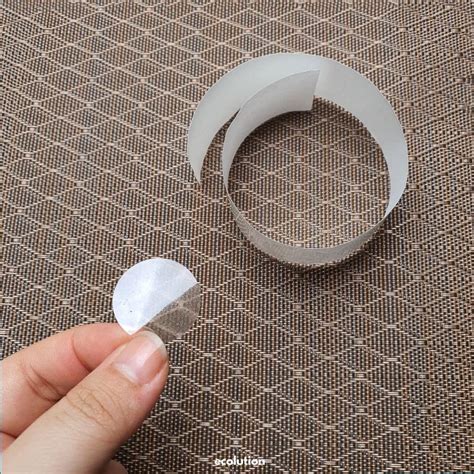 transparent circle sticker hobbies toys stationary craft craft