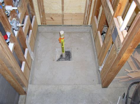 How To Install A Shower Base On A Concrete Slab Australia at Douglas