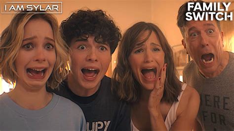 family body swap mom  dad switch places  daughter  son