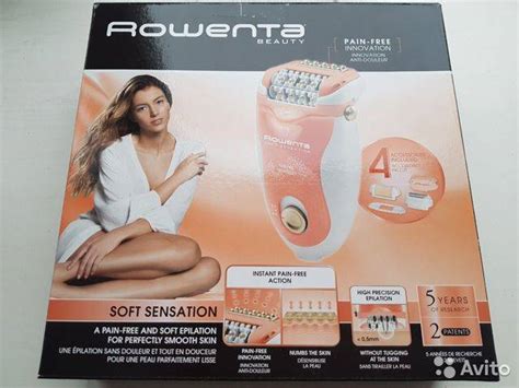 Эпилятор Rowenta Spa Sensation: обзор насадок, преимущества, цена