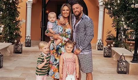 Conor McGregor and Dee Devlin give glimpse inside sons' joint birthday ...