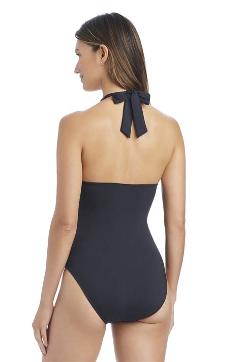 Rufflicious Mio Halter One-Piece Swimsuit