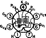 ГУ- 29, Tube ГУ-29; Röhre ГУ- 29 ID18943, Double Beam Power ...