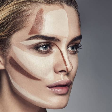 How To Contour and Highlight For Your Face Shape | Face shape contour ...