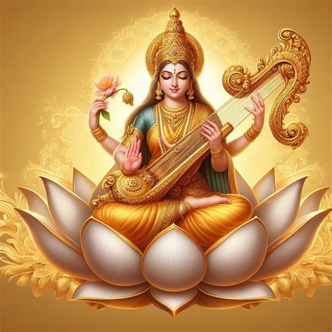 dewi saraswati dewi ilmu pengetahuan simbolisme  peran penting