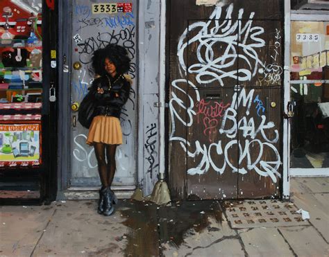 Vincent Giarrano - JADE WITH GRAFFITI, new york city streets, graffiti