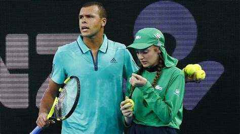 Jo-Wilfried Tsonga ball girl letter, Australian Open Confidential