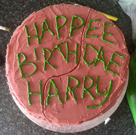 My go at the 'Hagrid' cake! | Hagrid cake, Cake, Best cake recipes