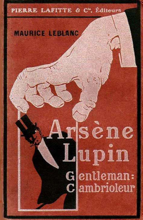 Гуссе А. Обложка французского издания 1907 года книги М. Леблана «Арсен ...