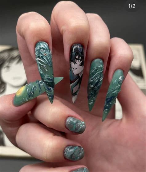 Пин от пользователя Kao Baka на доске Nails | Длинные акриловые ногти ...