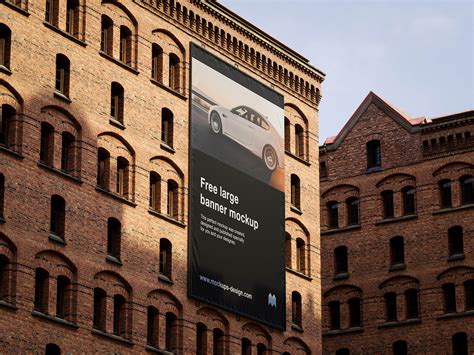 large drop  banner mockups  psd psfiles