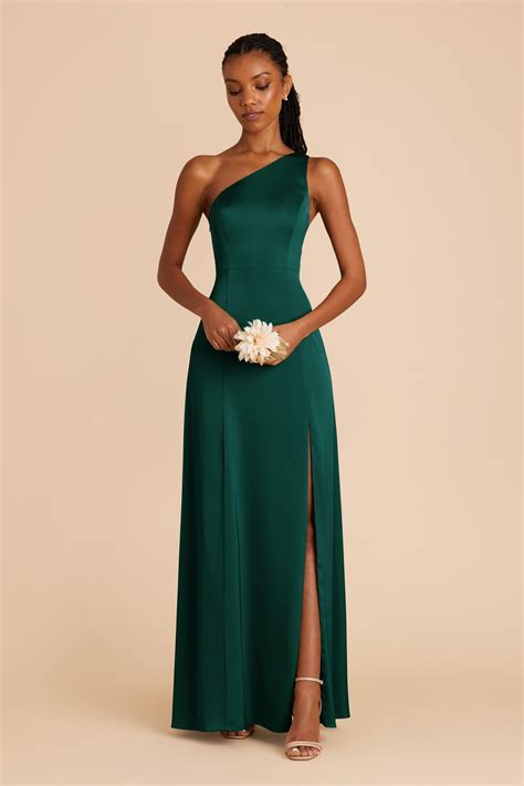 forest green bridesmaid dresses 7
