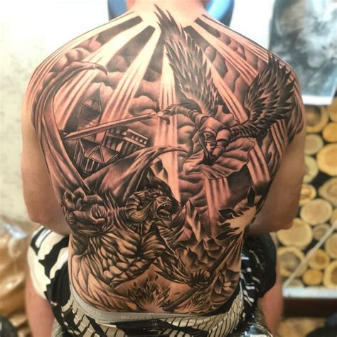 32+ heaven vs hell tattoos ideas you will love
