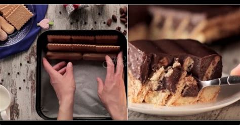 Бисквитена торта с бишкоти и вкусен домашен крем - За Жената
