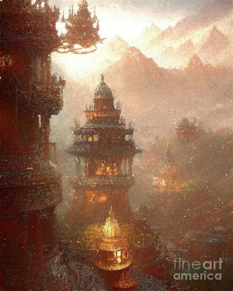 Shangri-La Digital Art by Daniel Iorio - Fine Art America