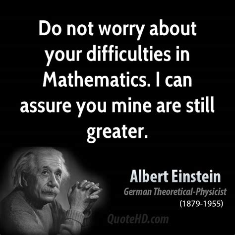 Albert Einstein Quotes About Math. QuotesGram