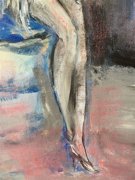 figure painting nude erotic sensual print  canvas women etsy uk