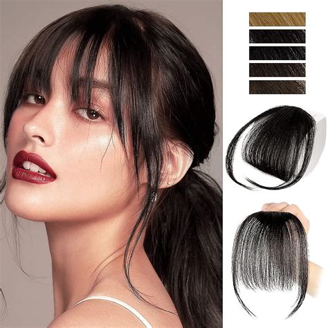 Change Your Entire Look Instantly With Clip-In Bangs – Bellure Hair