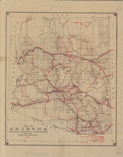 map  arizona  arizona memory project
