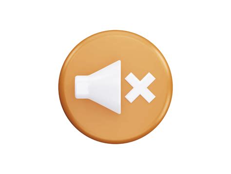 silenciar con estilo minimalista de dibujos animados de icono de vector ...