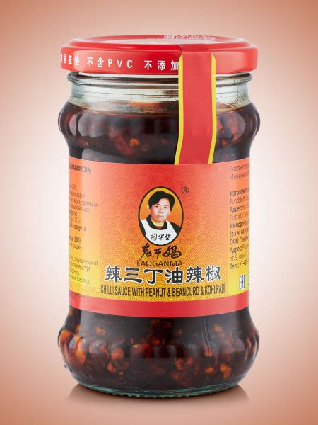 Соус С КОЛЬРАБИ И АРАХИСОМ "LAO GAN MA" 210 гр. - купить с доставкой по ...