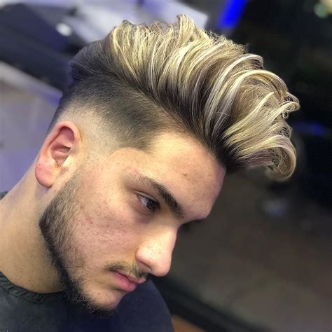fade long hair haircuts  men  lusher  hair