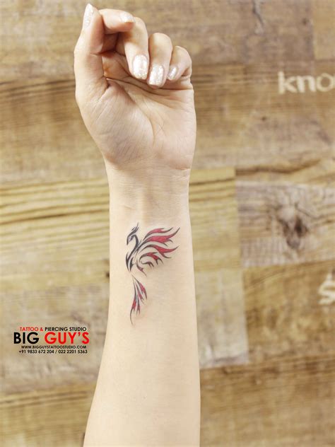 small phoenix tattoo 7