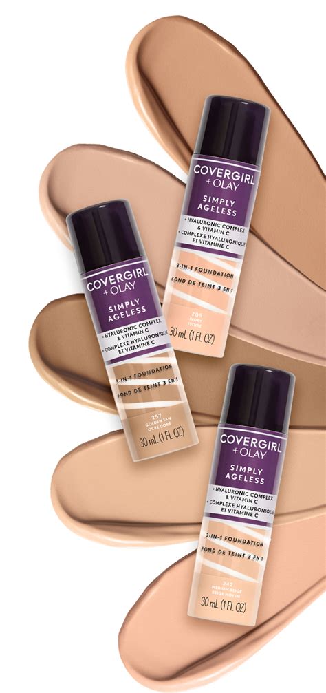 Shade Finder - CoverGirl Simply Ageless Foundation | Ulta Beauty ...