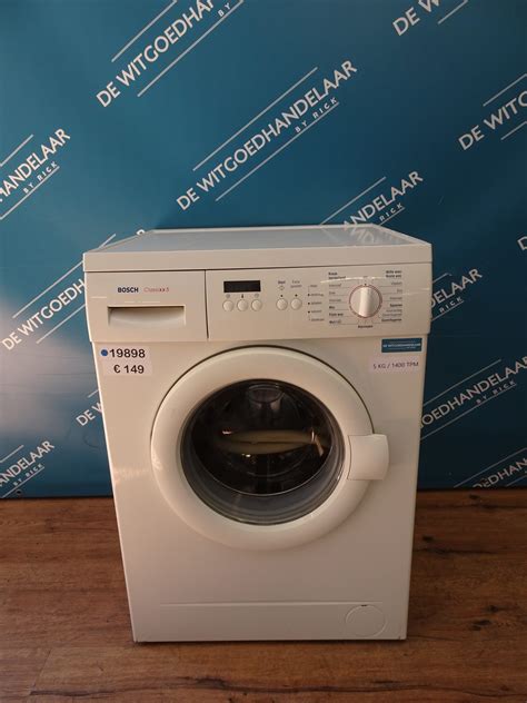 *BUDGET* Bosch Classixx 5 - 5 kg 1400 toeren - De Witgoedhandelaar