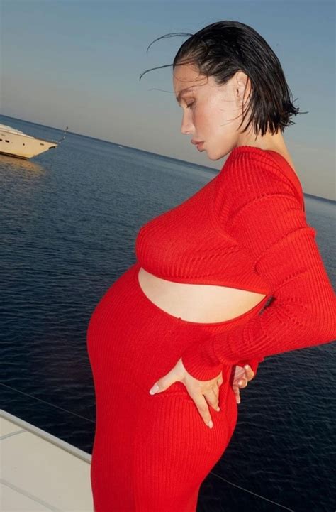 Беременная Ольга Серябкина - фото из Instagram, 13/09/2021 - Nudography ...