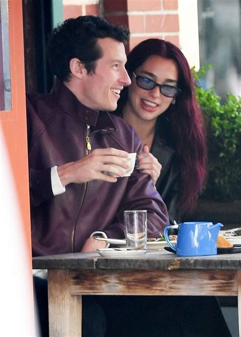 Dua Lipa and Callum Turner at il Buco NYC 04-25-2024 • CelebMafia