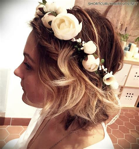 Short Curly Hairstyles for a Wedding | Short and Curly Haircuts