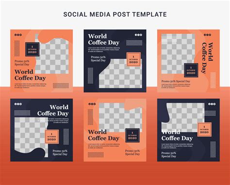 Social Media Template Design 5079576 Vektor Kunst bei Vecteezy