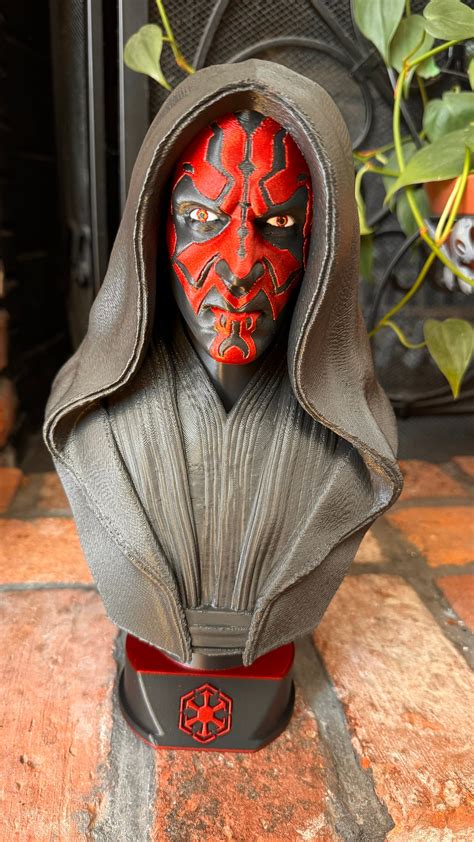 Darth Maul Bust/statue full Color - Etsy