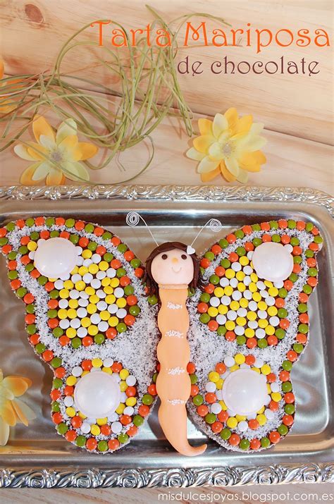 Tarta Mariposa de Chocolate - Reto "Qué rico mamá" [Mis Dulces Joyas