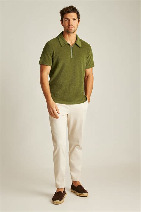 Terry Zip Polo | Bonobos | Bonobos