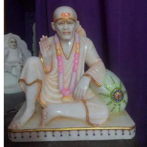 shirdi sai baba marble statue temple manufacturer seller  alwar