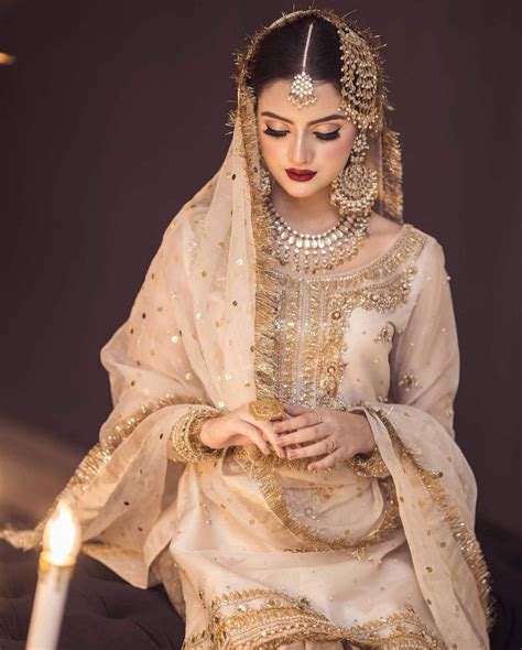 Nikkah Bride Pakistani | Latest bridal dresses, Pakistani nikkah bride ...