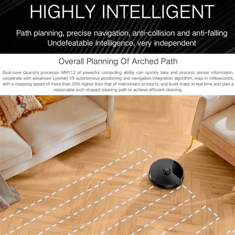 Xiaomi Lydsto R1 PRO - Robot vacuum cleaner (Black)