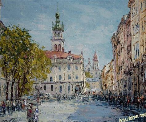 Пл. Ринок Художник В. Стопачинський | Спільнота небайдужих: Львів - це ...