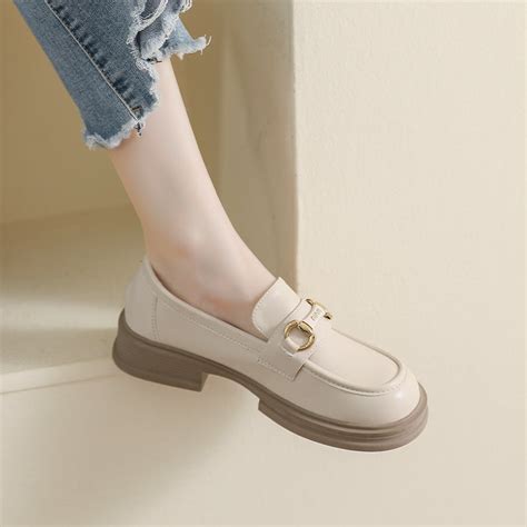 Women Stylish Minimalist Leather Casual Loafers