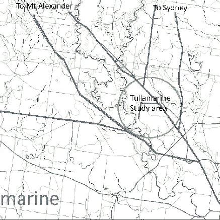 Plan of the Parish of Tullamarine 1856 (Victoria Map Shire Company 1892 ...