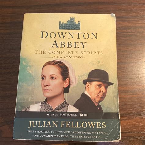Downton Abbey Script Book Season 2 by Julian Fellowes, Paperback ...