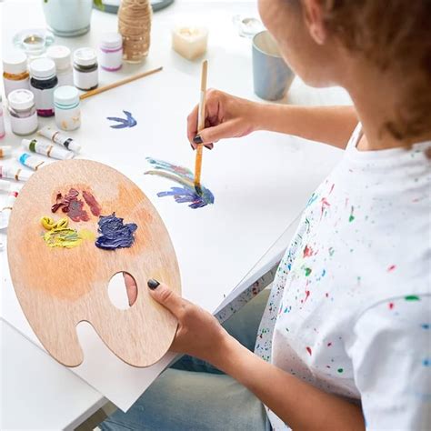 Wooden Painters Palette