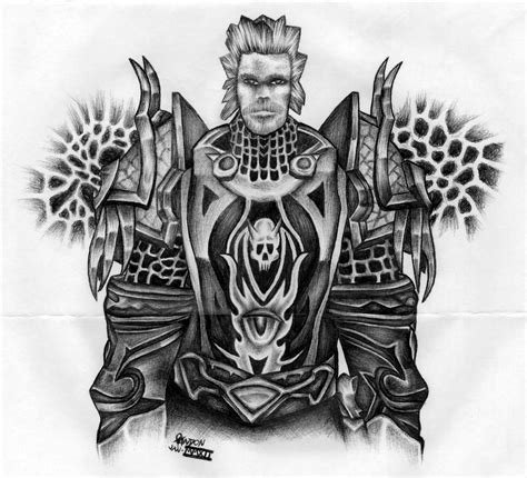 Warlock Drawing at PaintingValley.com | Explore collection of Warlock ...