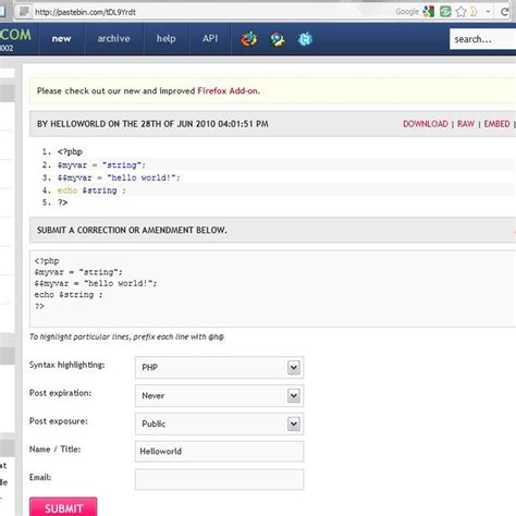 Pastebin.com Alternatives and Similar Software - AlternativeTo.net