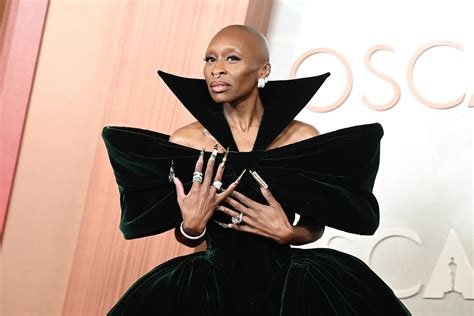 Cynthia Erivo's Body Language 'Was a Study in Control' After Oscar Loss ...