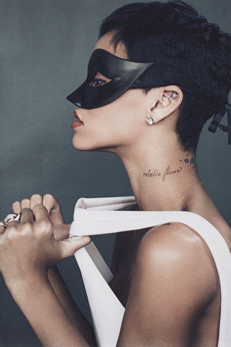 Rihanna rebelle fleur - polizgarage