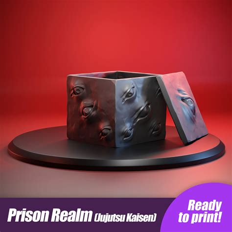 prison realm jujutsu kaisen ready  print stl file  cults