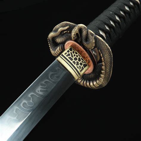 High-performance T10 Carbon Steel Authentic Hamon Japanese Katana Sword
